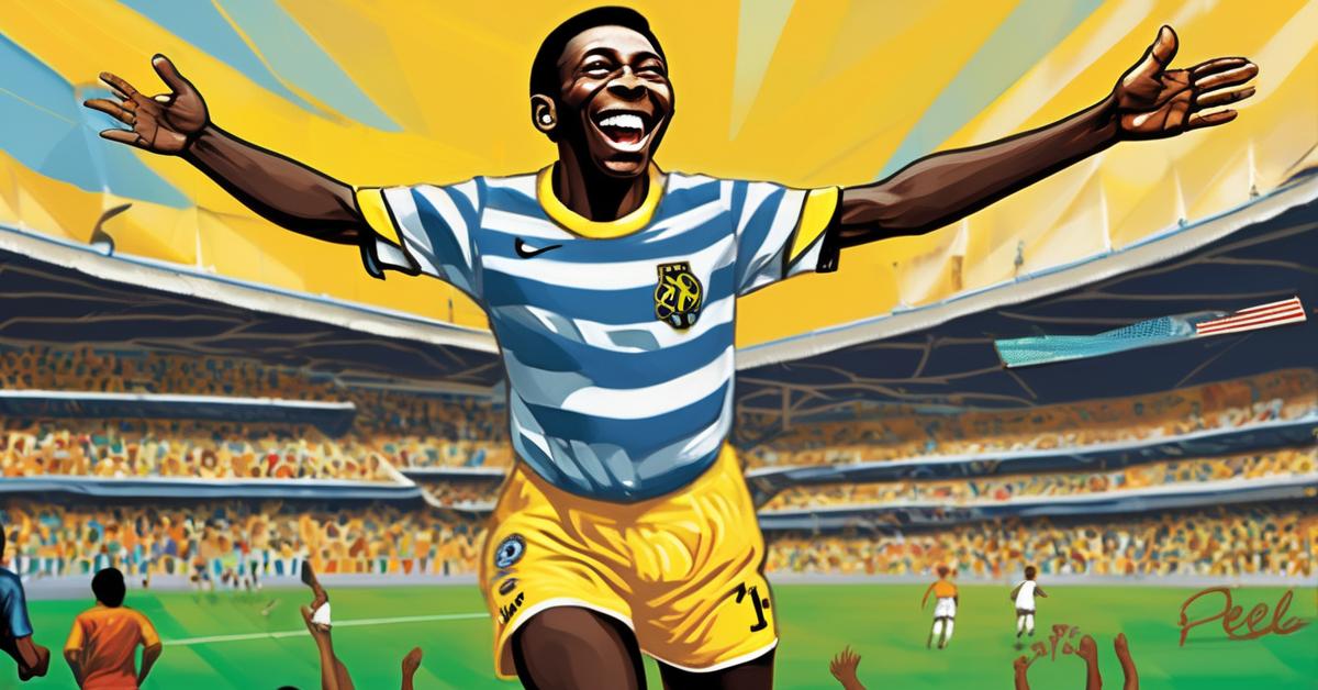 W jakich klubach grał Pelé, król futbolu i ile strzelił goli?