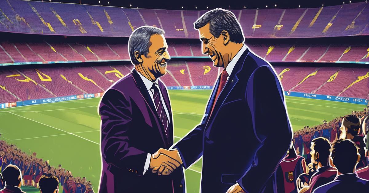 Prezes Barcelony Joan Laporta: Przyszłość FC Barcelona w rękach prezesa!