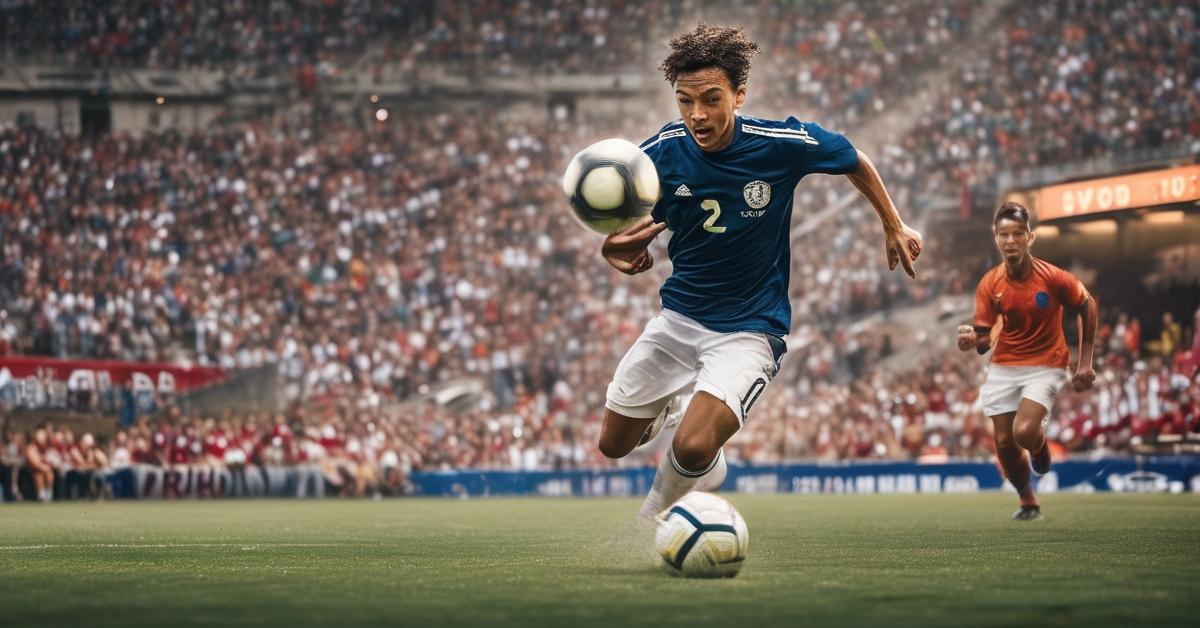 Wahadłowy piłka nożna: Hybryda obrońcy i bocznego pomocnika.