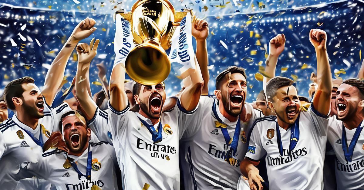 Ile razy Real Madryt wygrał Ligę Mistrzów UEFA i zdobył trofeum?