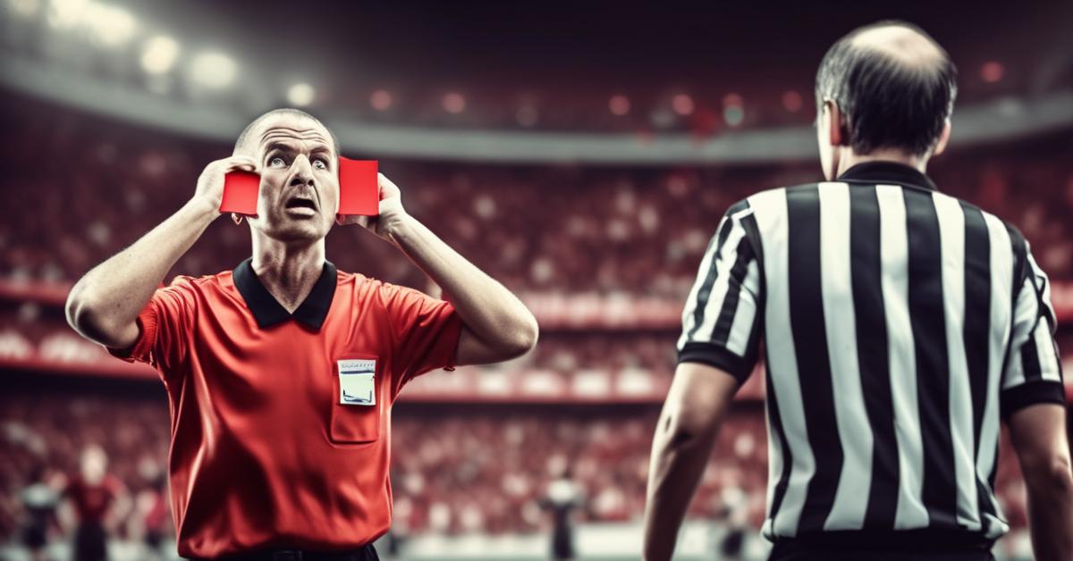 Co oznacza czerwona kartka w piłce? Kara, żółta i czerwona kartka.